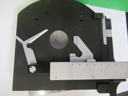 CARL ZEISS GERMANY XY STAGE TABLE MICROSCOPE PART AS PICTURED &G2-A-134