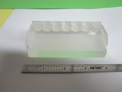 OPTICAL PRISM TRUNCATED WEIRD ENDINGS ?? LASER OPTICS AS IS BIN#8X-B-4