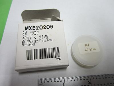 Microscope Part MXE20206 Eyepiece Micrometer Nice Optics