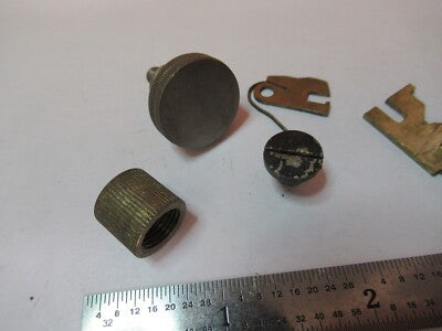 Lot Brass Parts Assorted Microscope Parts
