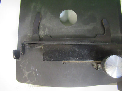 BAUSCH LOMB XY STAGE TABLE ANTIQUE MICROSCOPE PART AS PICTURED X5-A-14