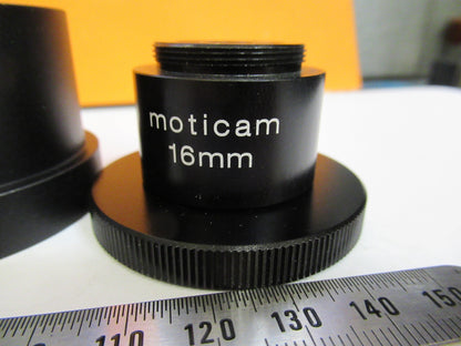 MOTIC 16mm ADAPTER CAMERA MICROSCOPE PART AS PICTURED 72-C-08
