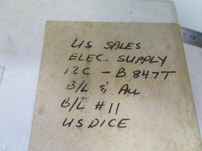 COLLECTABLE SILICON WAFER WITH COMPONENTS AS PICTURED &H3-B-58