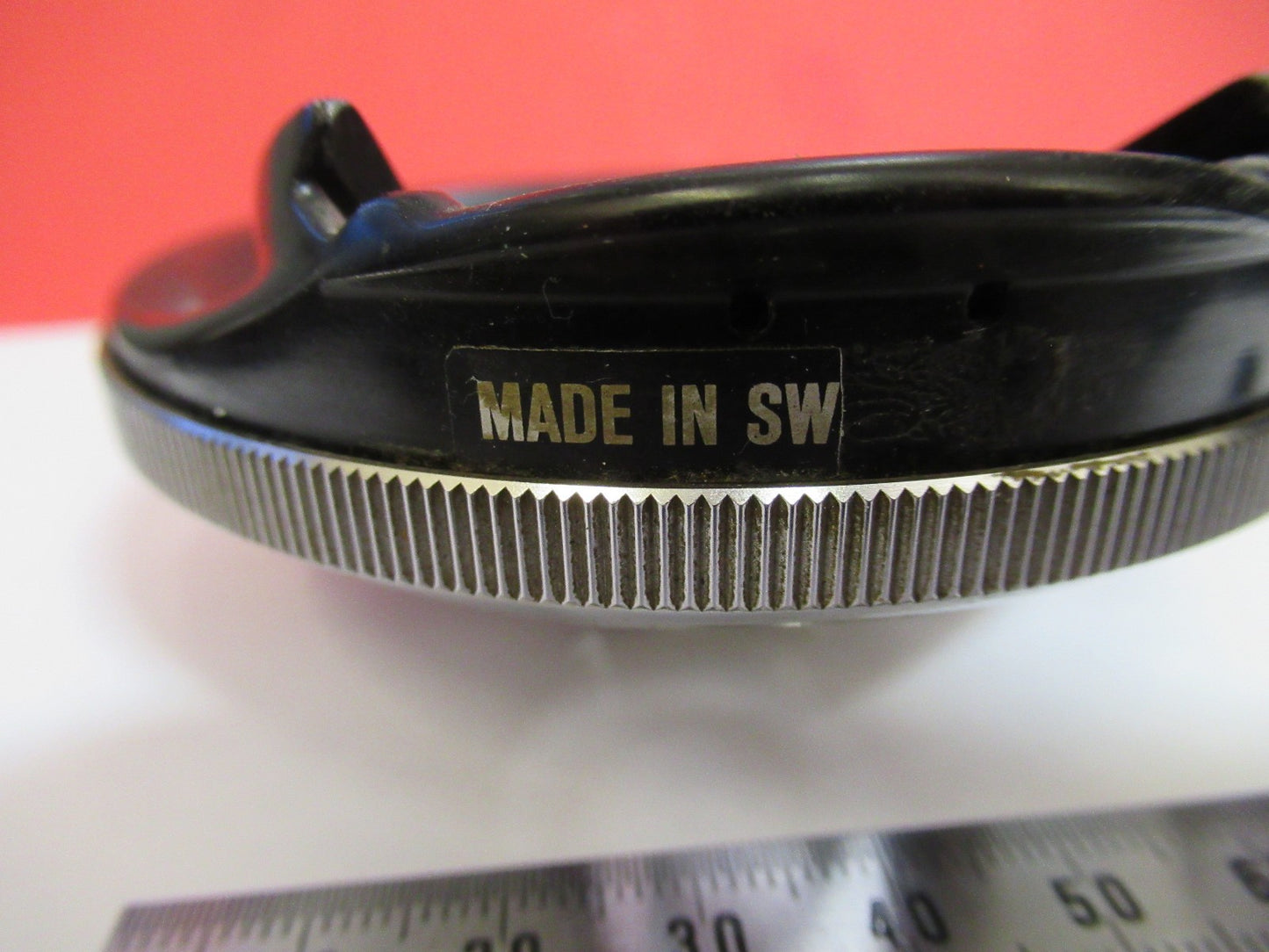 WILD SWISS HEERBRUGG NOSEPIECE EPI QUAD MICROSCOPE PART AS PICTURED V7-A-73