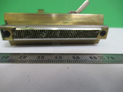 ANTIQUE ERNST LEITZ GERMANY POL HOLDER MICROSCOPE PART AS PICTURED &Z9-A-99