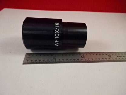 OPTICAL WF10X/18 EYEPIECE OCULAR MICROSCOPE PART OPTICS AS IS &33-A-71
