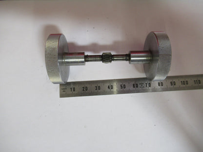 BAUSCH LOMB SET OF KNOBS MICROSCOPE PART AS PICTURED  T1-A-46