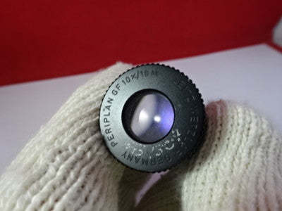 Ernst Leitz Germany Eyepiece Ocular 10X/18 M Microscope Part Optics