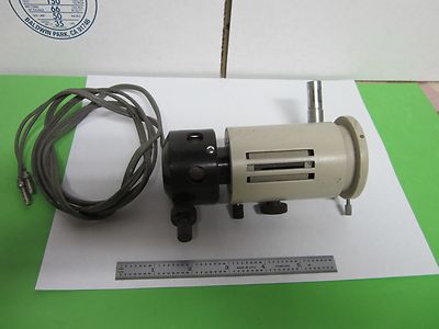 MICROSCOPE PART OLYMPUS JAPAN ILLUMINATOR HOUSING OPTICS AS IS  BIN#P6-05