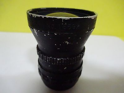 MICROSCOPE PART OPTICAL COSMICAR  TV LENS CAMERA OPTICS AS IS BIN#P7-09