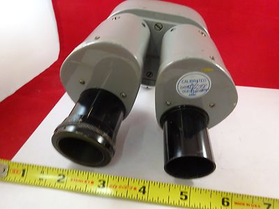 FOR PARTS MICROSCOPE PART NIKON JAPAN STEREO OPTICS AS IS BIN#73-13