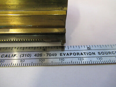 ANTIQUE BAUSCH LOMB BRASS EXT TUBUS MICROSCOPE PART AS PICTURED &B9-FT-01