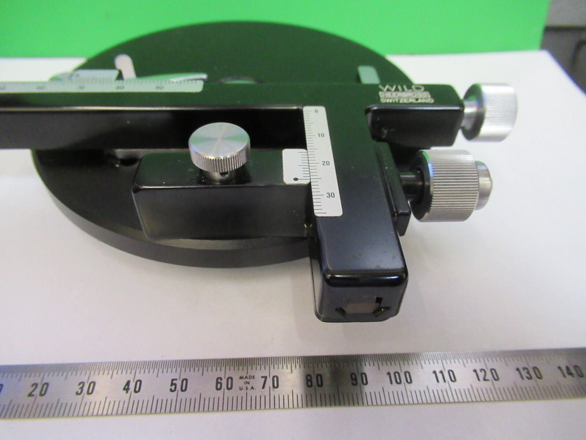 Wild Swiss Bino Xy Stage Table Microscope Part