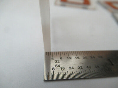 OPTICAL LOT 4 EA BK7 GLASS WINDOW OPTICS AS PICTURED &F2-A-242