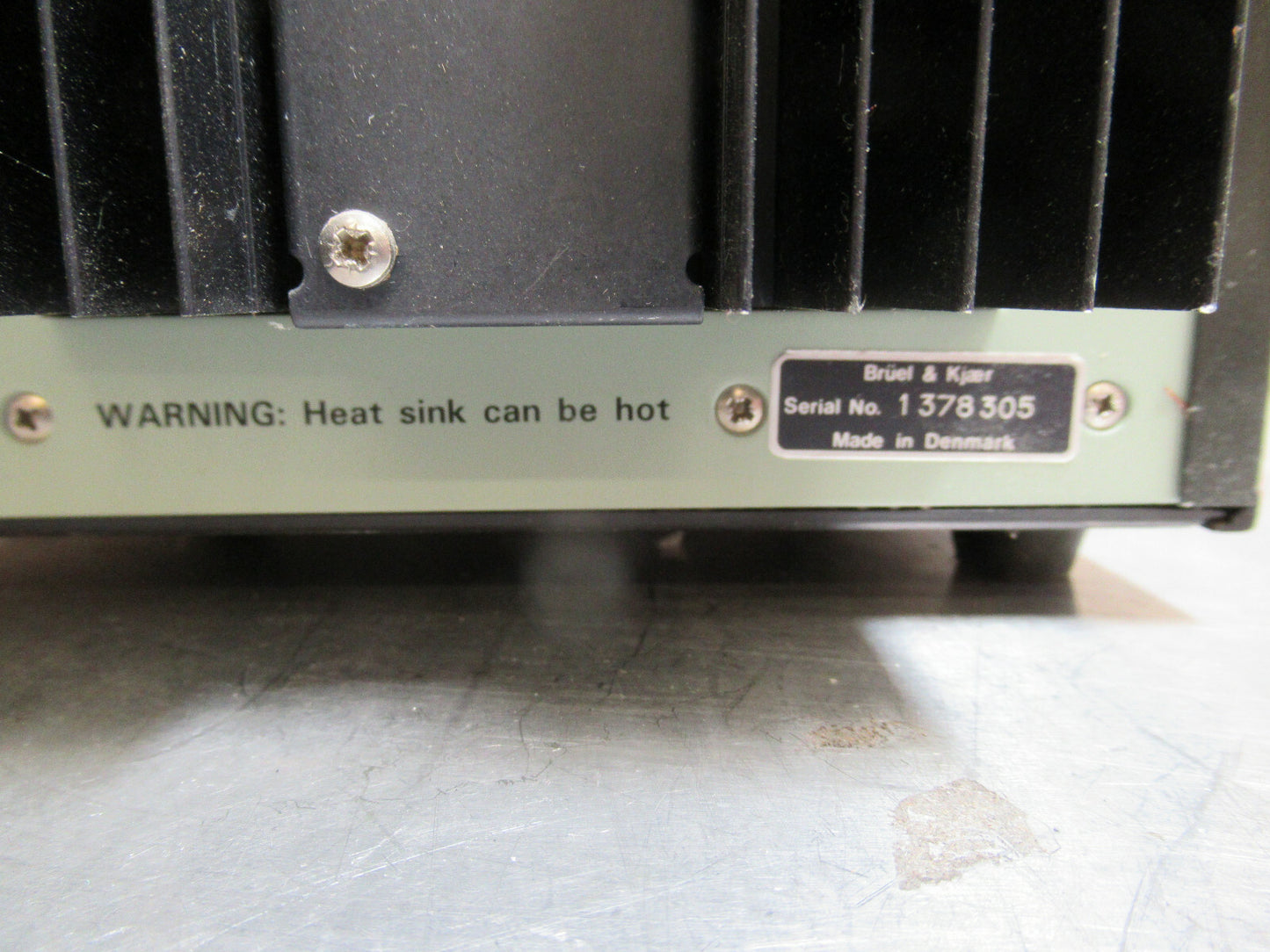BRUEL KJAER 2706 POWER AMPLIFIER for ACCELEROMETER CALIBRATION AS PICTURED &TE-2