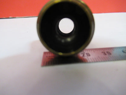 ANTIQUE BRASS BAUSCH LOMB 2/3 OBJECTIVE LENS MICROSCOPE PART AS PICTURED T5-A-31