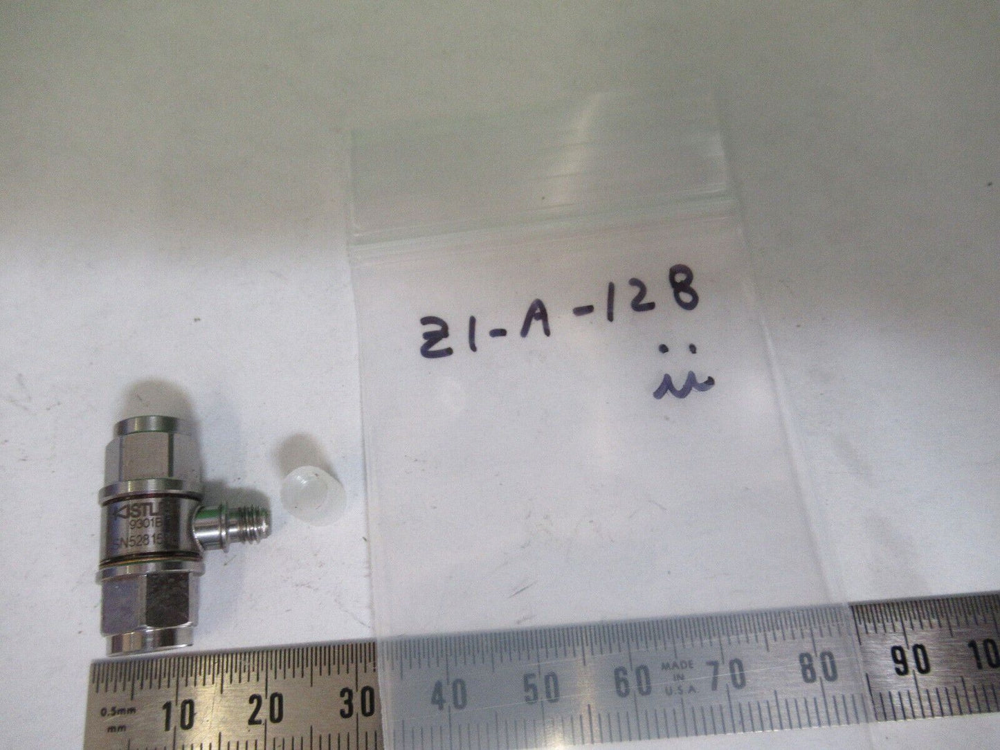 KISTLER SWISS FORCELINK LOAD CELL 9301B SENSOR FORCE AS PICTURED &Z1-A-128