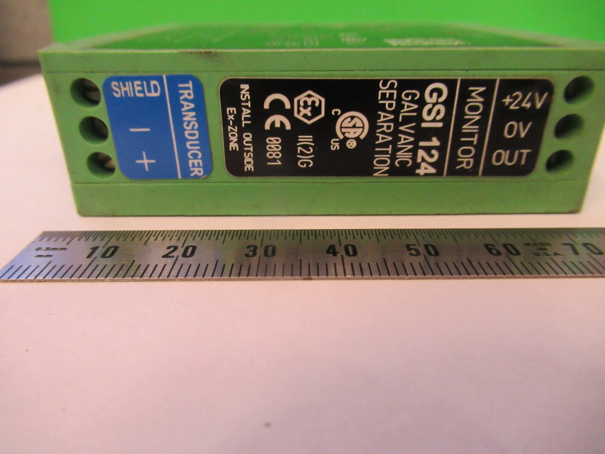 Meggitt Vibro-meter Gsi 124 Galvanic Isolation Module for SENSORs AS Pic