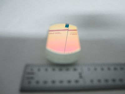 OPTICAL TRUNCATED DICHROIC MIRROR FILTER LASER OPTICS BIN#R3-63