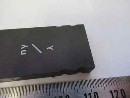 AUS JENA GERMANY LAMBDA SLIDE POLARIZER MICROSCOPE PART AS PICTURED V8-B-04