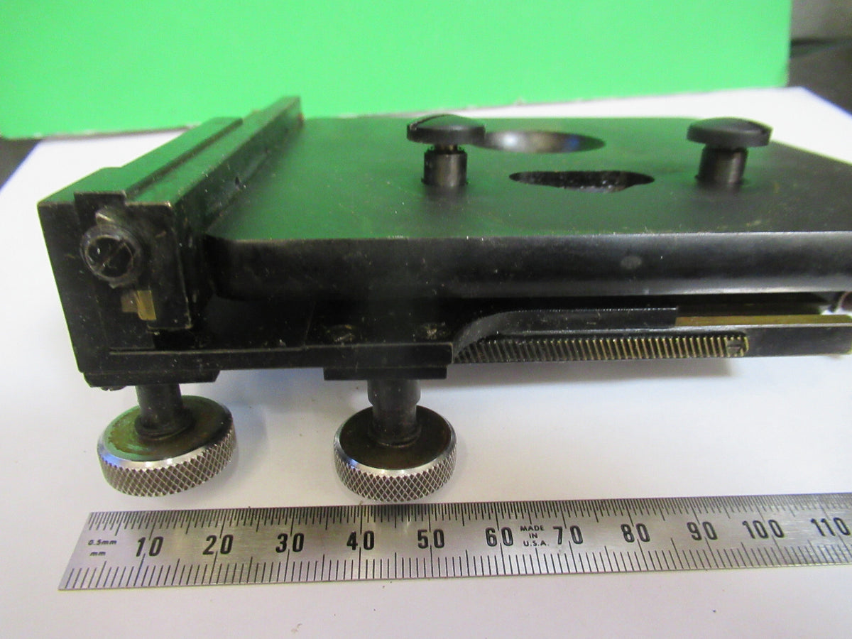 Antique Spencer Lens Co. Xy Stage Table Microscope Part Optics Old