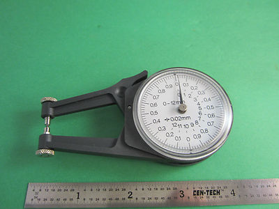 KROEPLIN POCO 1K THICKNESS METER GERMANY DIAL BIN#A7