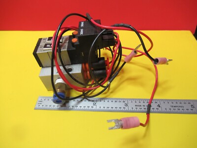 SMC NVJ3 PNEUMATIC AIR PRESSURE VALVE ASSEMBLY AS PICTURED &16-C-49