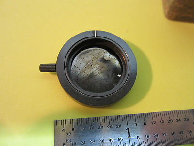 MICROSCOPE PART REICHERT AUSTRIA ATTENUATOR FILTERS PERFORATED PLATES BIN#2A