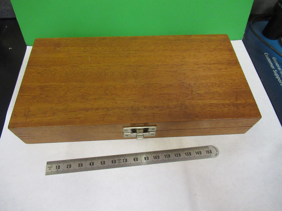 EMPTY BRUEL KJAER DENMARK MAHOGANY WOOD BOX INSTRUMENT as pictured X2-A-71