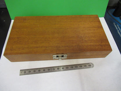 EMPTY BRUEL KJAER DENMARK MAHOGANY WOOD BOX INSTRUMENT as pictured X2-A-71