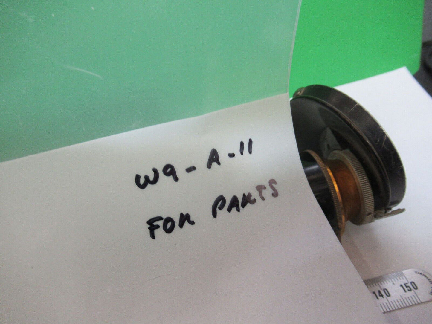 FÜR TEILE BAUSCH LOMB TUBUS + NASENSTÜCK MIKROSKOPTEIL WIE ABGEBILDET #W9-A-11