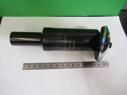 ANTIQUE ERNST LEITZ TUBUS + NOSEPIECE MICROSCOPE PART AS PICTURED &S9-B-52