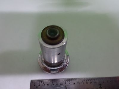 FOR PARTS MICROSCOPE OBJECTIVE GERMANY OPTICS AS IS BIN#V3-B-17
