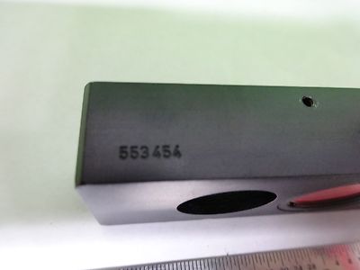 FOR PARTS MICROSCOPE LEITZ GERMANY POLARIZER POL 553454 OPTICS AS IS  BIN#Y3-81
