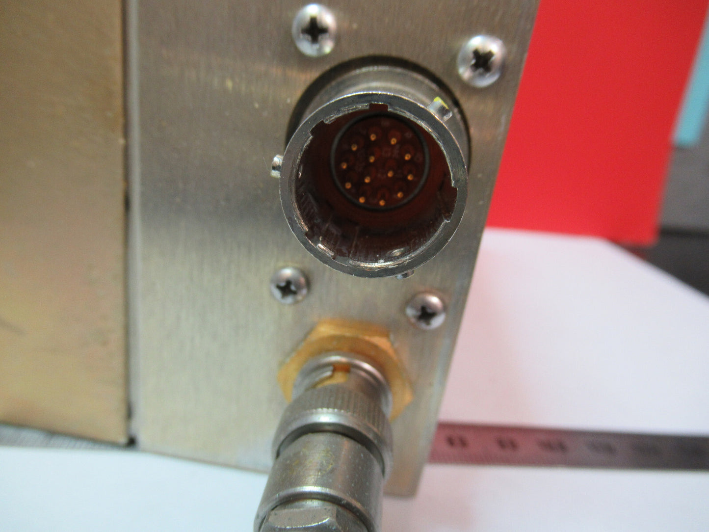 RUBIDIUM ATOMIC CLOCK FE5600B FREQUENCY STANDARD FEI 10 MHz AS PICTURED 6V-FT-79