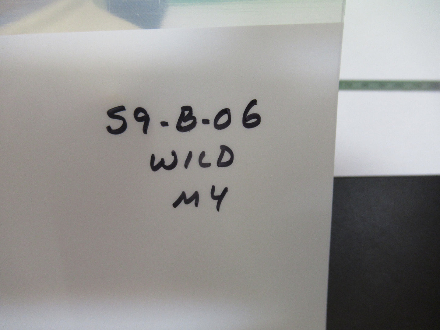 Wild M4 Stereo Magnification Microscope Part