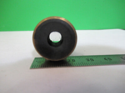 Antique Brass Reichert Austria Objective Microscope Part