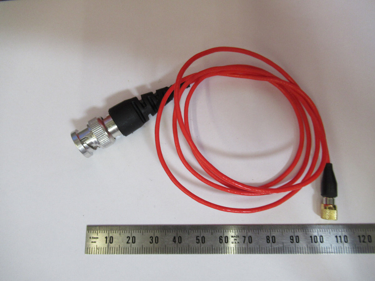 ENDEVCO CABLE BNC to 10-32 connector for ACCELEROMETER VIBRATION SENSOR S3-B-49