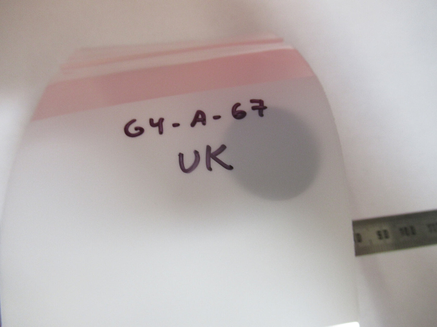 EMPTY WATSON UK BRASS OBJECTIVE CANISTER MICROSCOPE PART AS PICTURED G4-A-67