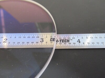 Optical BK7 Glass Round Window Plate 3.375" Diameter Optic