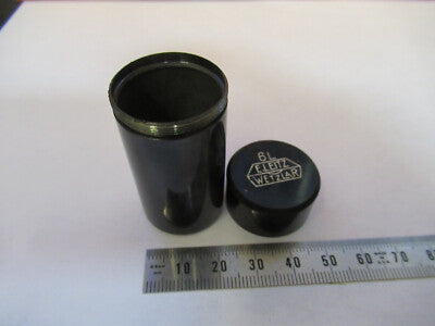 Empty Brass Objective Canister Ernst Leitz Wetzlar Microscope Part
