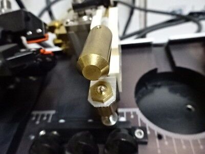 OPTICAL ROTATOR FIXTURE HOLDER PROFESSIONAL POSITIONING LASER OPTICS AS IS &LOB