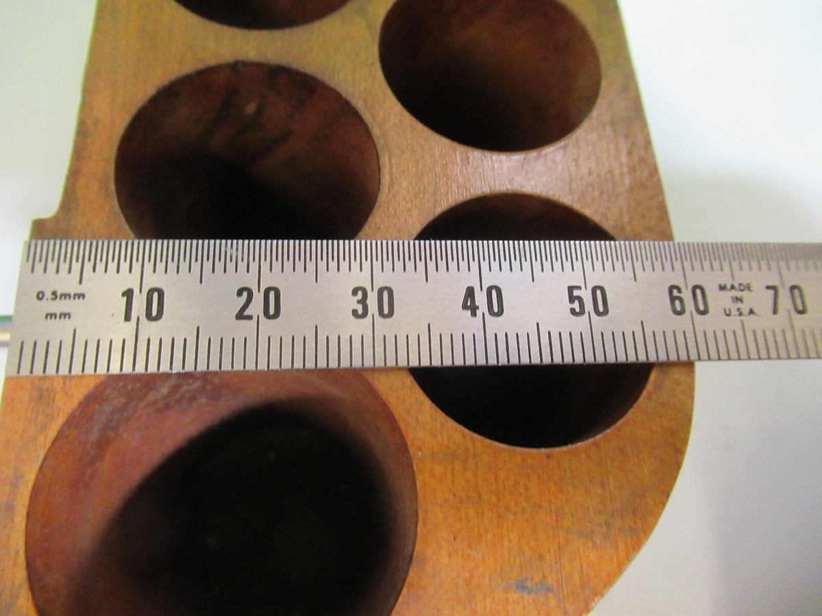 Spencer Lens Co. American Optical Co. Wood Carved for Cabinet Microscope Part