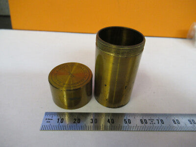 Empty Brass Bausch & Lomb Can 1/6 Objective Microscope Part