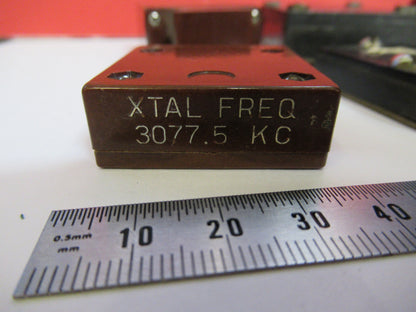 Antique Quartz Crystal Lot Frequency Control Radio