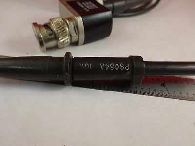 TEKTRONIX OSCILLOSCOPE PROBE P6054A 10X 10 MegaOHMS 12.5 pF AS IS  BIN#7-A-14