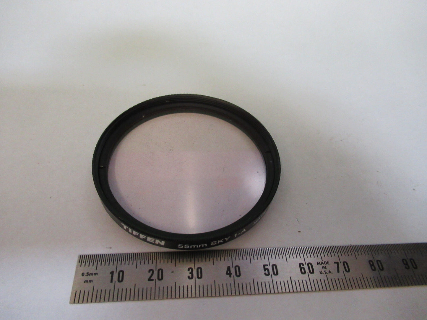 CAMERA LENS COVER FILTER TIFFEN SKY 1-A 55mm AS PICTURED R2-A-110