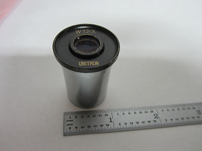 Microscope Part Eyepiece Unitron W12X Optics