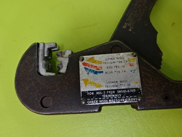 FOR PARTS SHURE STAKE MAKER CRIMPING TOOL [rusty] AS IS #TA-3-4