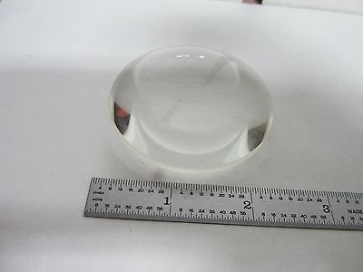 OPTICAL LARGE BI CONVEX LENS OPTICS AS IS  BIN#R4-14